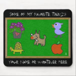 Classroom Felt and Blackboard (Personalized) mousepads