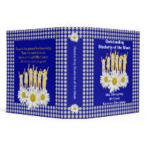 Classroom Recognition 2 inch Binder - Daisies