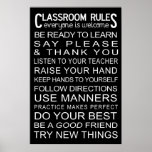 Classroom Rules Poster