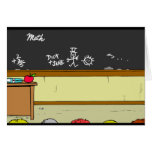 Classroom Scene Greeting Card
