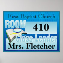 Classroom Sign Posters