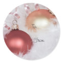 Classsy Christmas Gift Tags - stickers