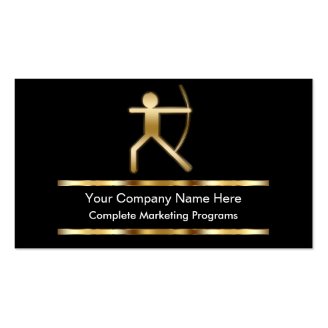 Classy Advertising Business Cards