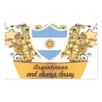 Classy Argentinean Stickers