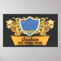 Classy Aruban Posters