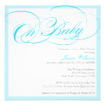 Classy Baby Shower Announcement