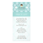 Classy Bakery Price List Full Color Rack Card