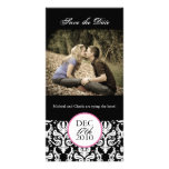 Classy Black and White Save the Date Photocard Photo Cards