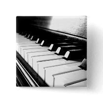 Classy Black & White Piano Photography Pins