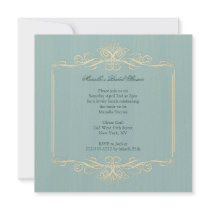 Classy Bride-to-Be Bridal Shower Invitation