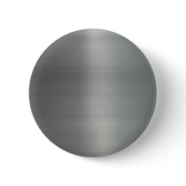Classy Brushed Metal Textured Pinback Button