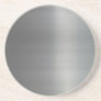 Classy Brushed Metal Textured Coasters