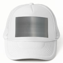 Classy Brushed Metal Textured Trucker Hats