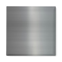 Classy Brushed Metal Textured Refrigerator Magnet