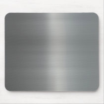 Classy Brushed Metal Textured Mousepad