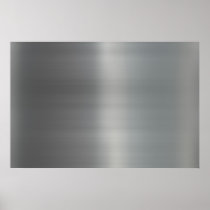 Classy Brushed Metal Textured Posters