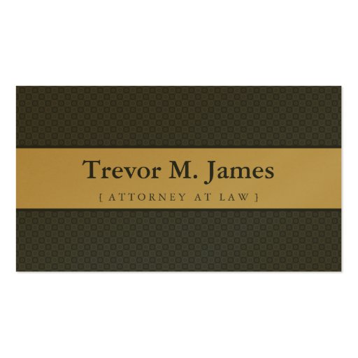 CLASSY BUSINESS CARD :: stately 3L (front side)