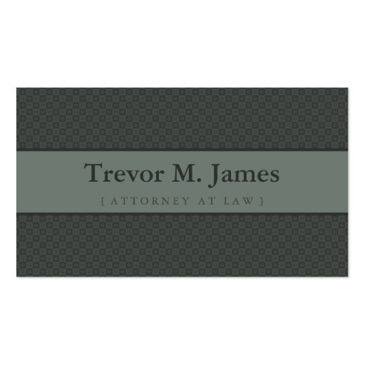 CLASSY BUSINESS CARD :: stately 7L (front side)