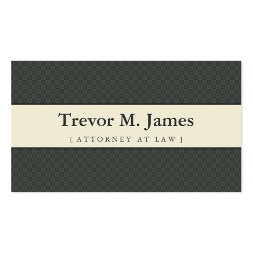 CLASSY BUSINESS CARD :: stately 8L (front side)