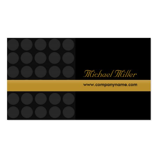 Classy Business Cards (front side)