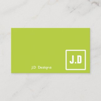 Classy businesscards profilecard