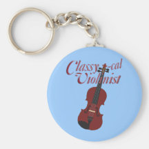 Classy-cal Violinist Key Chain