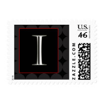 Classy Chic Monogram Postage - Letter I postage by aslentz Classy Chic Monogram Postage - Letter I postage