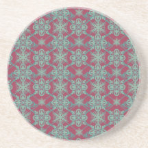 Classy Christmas Bohemian Coaster