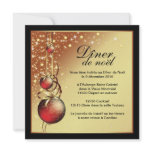 Classy Christmas Card Invitation