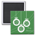 Classy Christmas Decorations Magnets