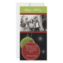Classy Christmas Photo Card