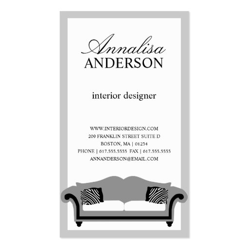 CLASSY COUCH | BUSINESS CARDS