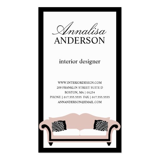 CLASSY COUCH | BUSINESS CARDS