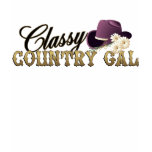 CLASSY Country GAL ladies tshirt