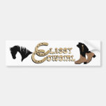 Classy Cowgirl BUMPER STICKER