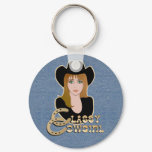 Classy Cowgirl KEYCHAIN