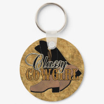 Classy Cowgirl keychain by RanchLady Classy Cowgirl keychain
