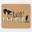 Classy Cowgirl Mousepad