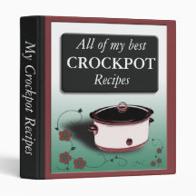 Classy Crockpot Recipes Binder