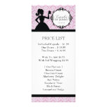 Classy Cupcake Silhouette Rack Card