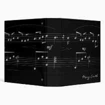 Classy Customizable Music Binder 1.5" binders