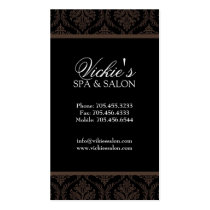 Classy Damask Business Card business cards by colourfuldesigns Classy Damask Business Card business cards