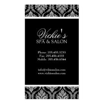 Classy Damask Business Card business cards by colourfuldesigns Classy Damask Business Card business cards