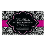 Classy Damask Business Card