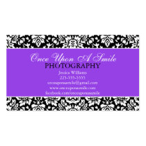 Classy Damask business cards