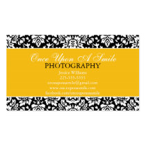 Classy Damask business cards