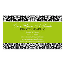 Classy Damask business cards