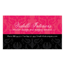 Classy Damask Designer Business Card business cards