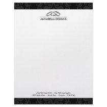Classy Damask Letterhead by colourfuldesigns Classy Damask Letterhead