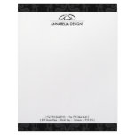 Classy Damask  Letterhead